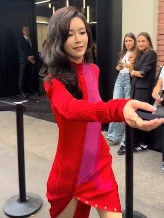 气质绝佳,一路美到发光的女神 文咏珊被粉丝喊老婆的反应