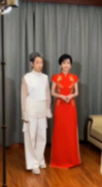 同框状态,婚礼现场见证美好时刻