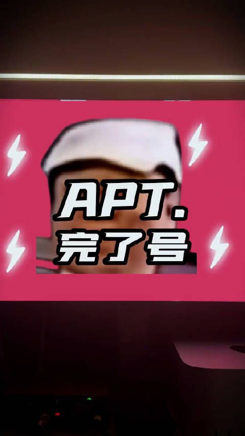 APT•完了号，有一种吃了口酸菜味的雪媚娘的感觉