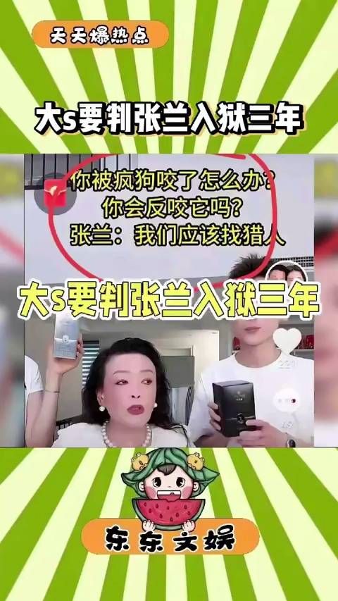 大S向法院提出诉求,希望判决张兰入狱3年…