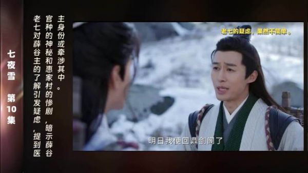 第10集 精彩片段老七提到医官种和惠家村的惨剧,空气中弥漫着疑虑