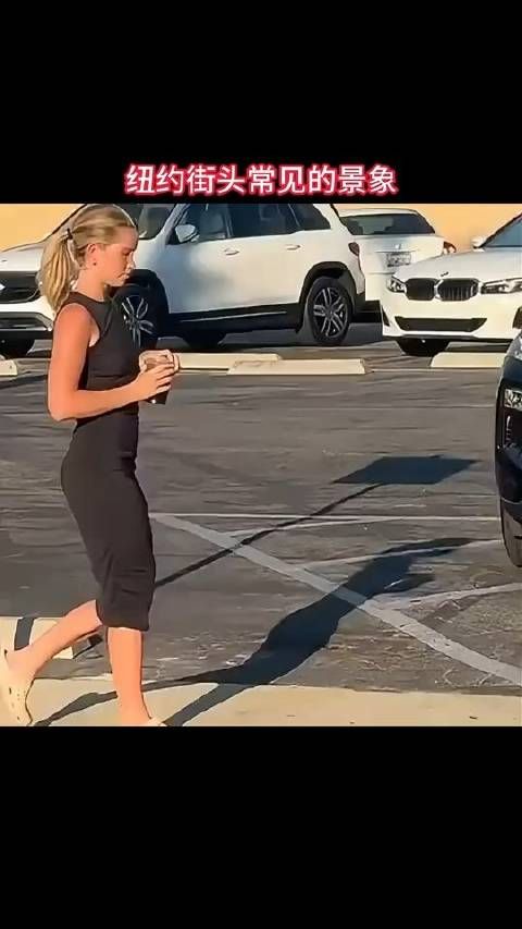 纽约街头常见的景象！