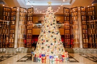 杭州君悦酒店2024圣诞亮灯仪式，点亮冬日欢乐时光