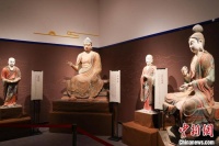 山西晋城古代彩塑壁画艺术展西宁开幕 《黑神话：悟空》取景彩塑亮相