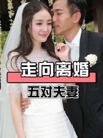 人有悲欢离合!回顾5对离婚的恩爱夫妻,每一对都令人感慨万千