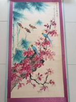 颜伯龙书画《喜上眉梢》