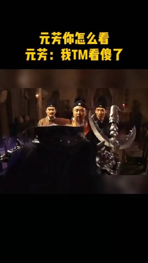 元芳你怎么看?元芳:我TM看傻了!