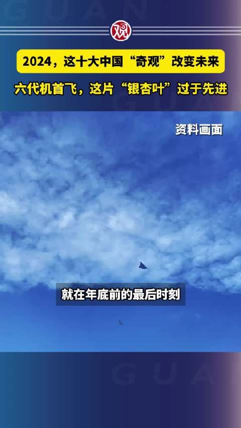 六代机首飞,这片“银杏叶”过于先进