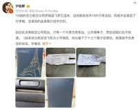 伊能静吐槽航空公司丢行李，称没拿到行李的乘客“全是我们说中文的”