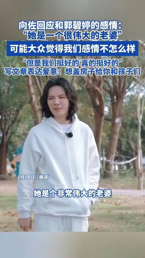 向佐回应和郭碧婷感情 