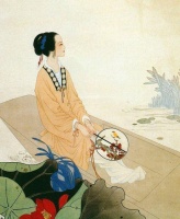 孤傲才女出上联“面对面吃面”，和尚一句下联，让才女脸红跑开