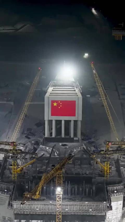 这不是科幻电影!这是平陆运河施工现场