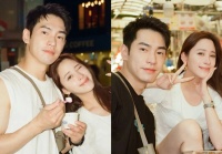 欧阳妮妮晒儿子正脸照！睦睦双眼皮抢镜五官漂亮像妈妈