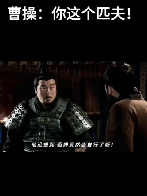 曹操:你这个匹夫!