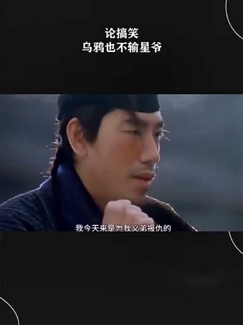 论搞笑,乌鸦也不输星爷