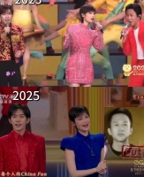 易烊千玺李宇春春晚合唱 网友：怎么把邓超踢了