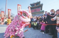 丰富民俗活动中体验“非遗版”春节