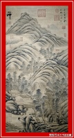 【原迹鉴赏】 明代董其昌、张居正山水画（中堂）