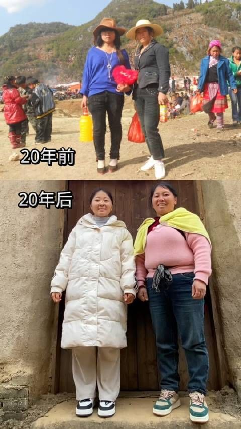 司徒兰梅猜猜哪个是妈妈,哪个是女儿,不经意间翻看二十年前的照片…