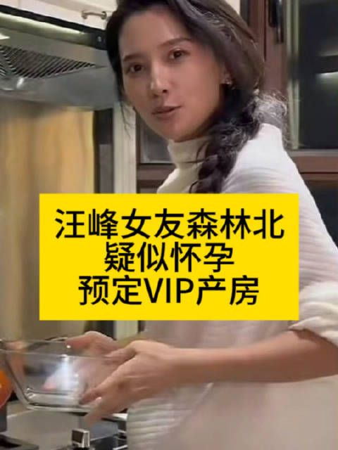 汪峰女友森林北预定VIP产房，疑似怀孕引关注