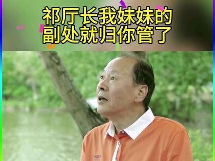 祁厅长，我妹妹的副处就归你管了