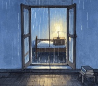刘志中：临窗听雨｜中原作家