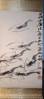水墨虾画–齐白石