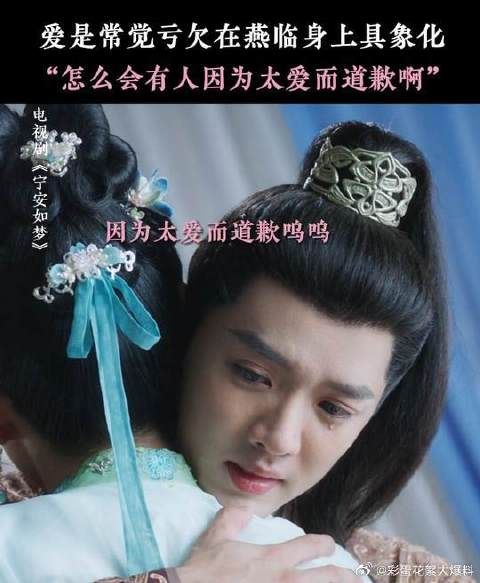 怎么会有人因为太爱了而道歉啊呜呜，够了我心疼燕临