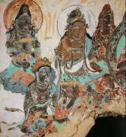 略谈敦煌壁画中的人物线描特质