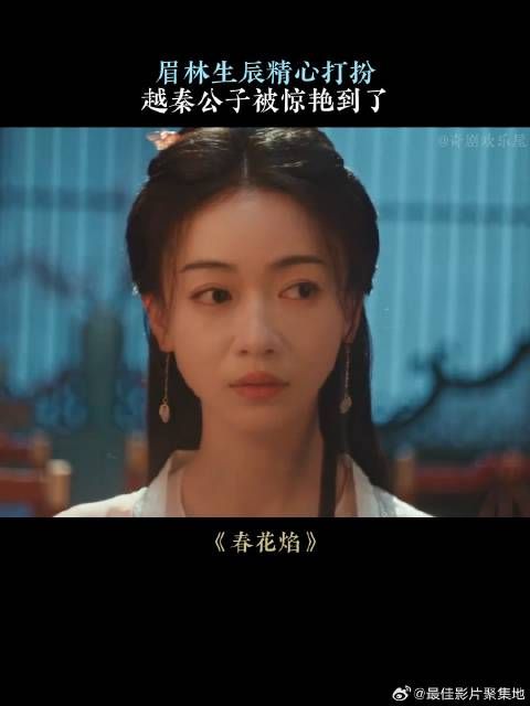 眉林生辰精心打扮，越秦公子被惊艳到了