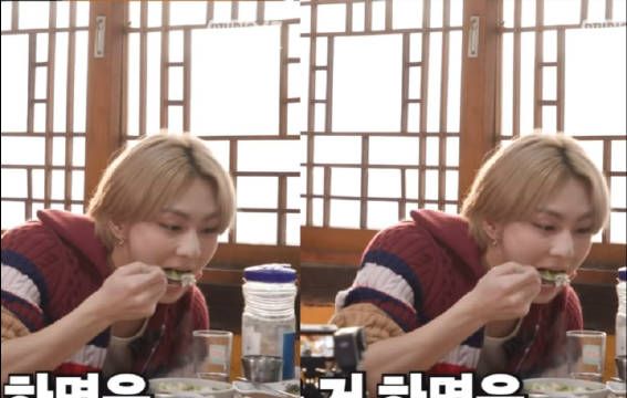 梁祯元进食画面公开,萌态引发粉丝关注