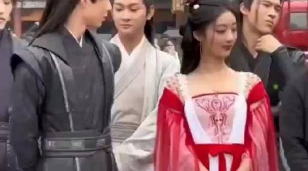 韩安冉确实陪伴宋浩然前往横店参与拍戏活动