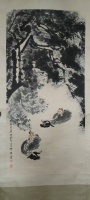 李可染《牧童骑牛图》：水墨间的田园牧歌
