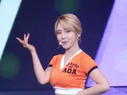 心动 kpop aoa 完美身材