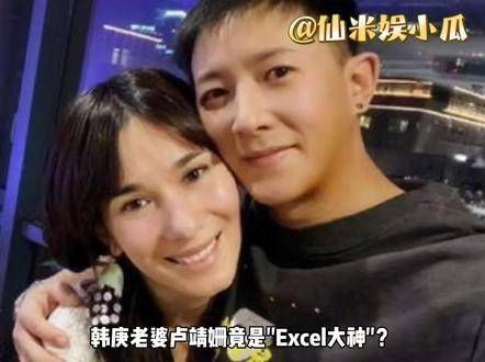 韩庚的妻子卢靖姗竟是《Excel大神》？