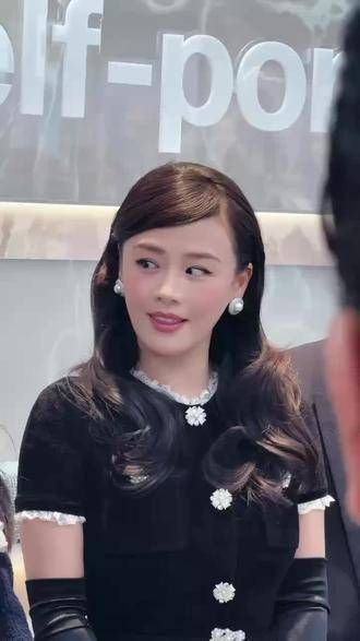 偶遇马思纯,真人美得令人惊叹