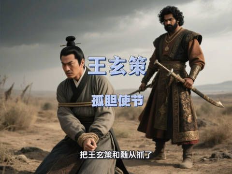 唐朝外交官王玄策借兵灭中天竺