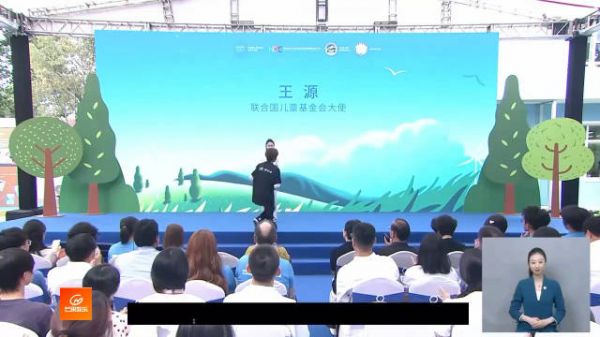 联合国儿童基金会大使王源
