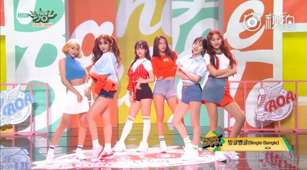七年前的今天(180601),AOA 带来的回归舞台