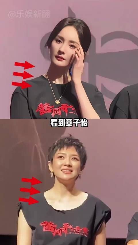新片首映礼,将野心写在脸上的章子怡,就给内娱好好上了一课 杨幂