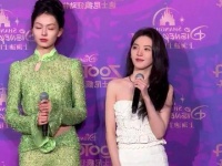 女星同框比身高，董洁娇小如手办，吴宣仪鞠婧祎难分高下