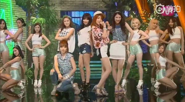 十二年前的今天(130704),4minute 带来的回归舞台