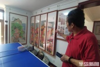 青岛故事丨十年绘出百米卷，岛城山海入画来！一支笔，让他与这座城双向奔赴