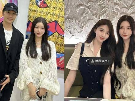 恋情稳定!黄晓明携叶柯现身上海观展,女方容貌神似杨颖