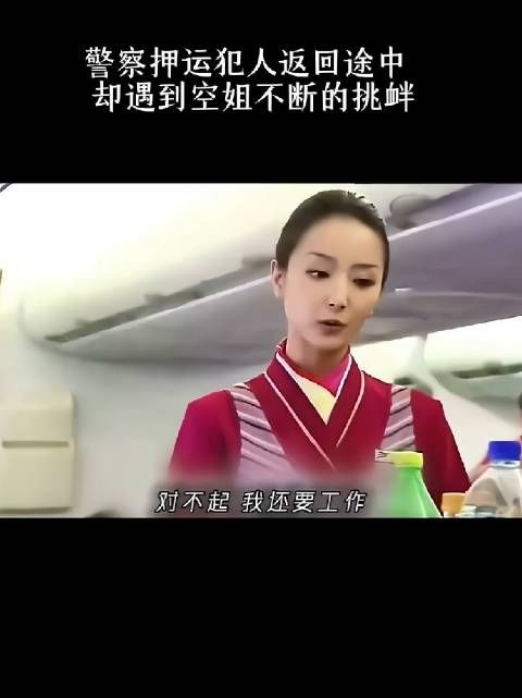 警察押运犯人返回途中,却遇到空姐不断的挑衅!