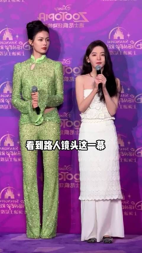 路人镜头看高个女星压身高,刘诗诗秒变娇小,杨幂有苦难言