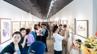 况晗胡同绘画作品展在京开展