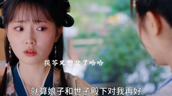 茯苓太可爱了，误以为秦宛要嫁燕迟了哈哈哈哈哈还以为她自己也要陪嫁了