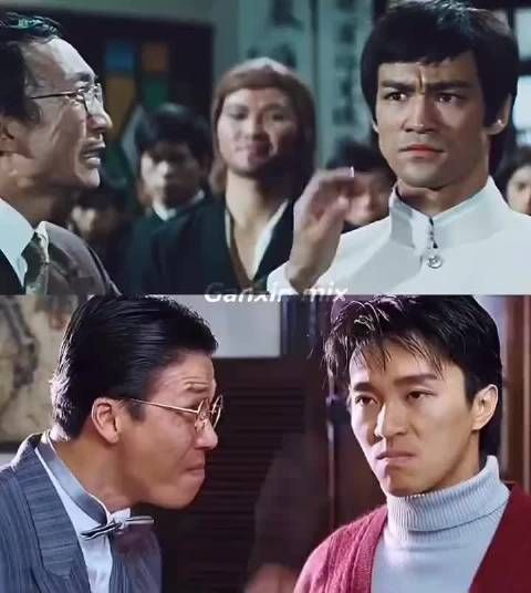 周星驰 确实把李小龙视为自己的偶像啊！ 这就是榜样的力量