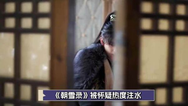 《朝雪录》热度值破九千八逼近破万，三大平台标准差异引讨论